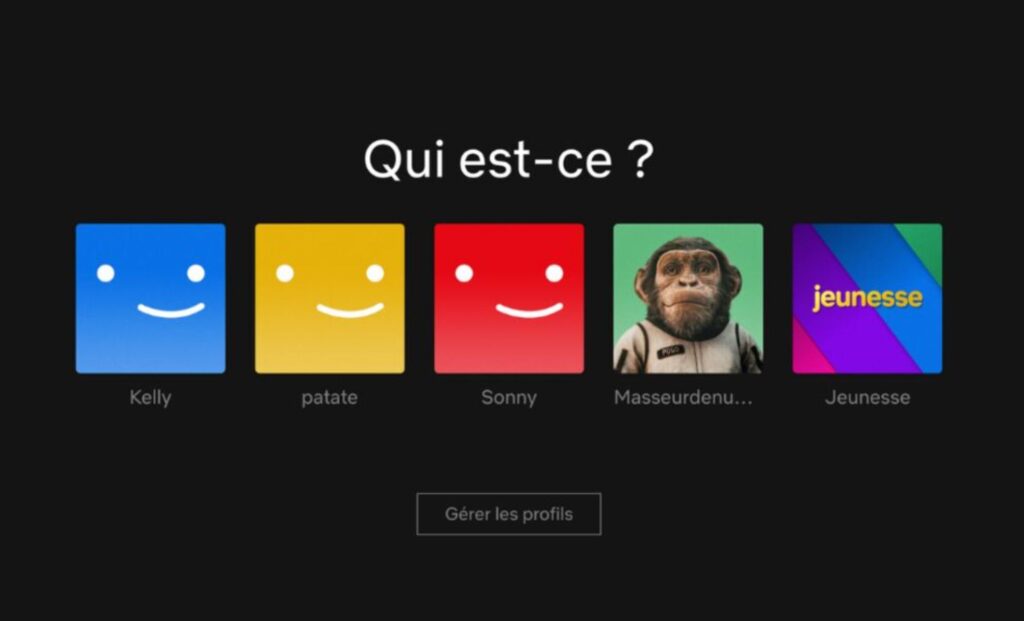 Netflix fin du partage de compte sans coût supplémentaire !