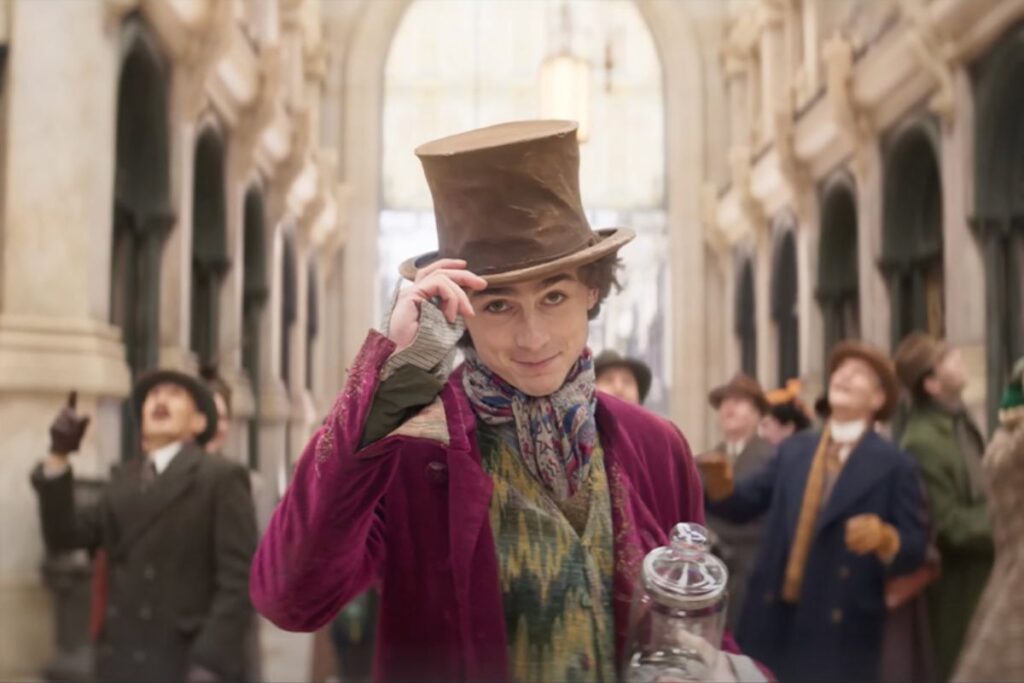 Timothée Chalamet dans Wonka de Dune à la douceur du chocolat !