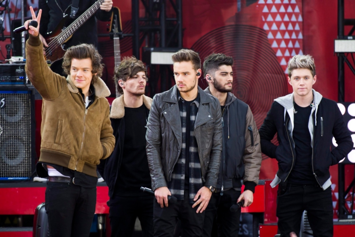Liam Payne et le reste du groupe des One Direction
