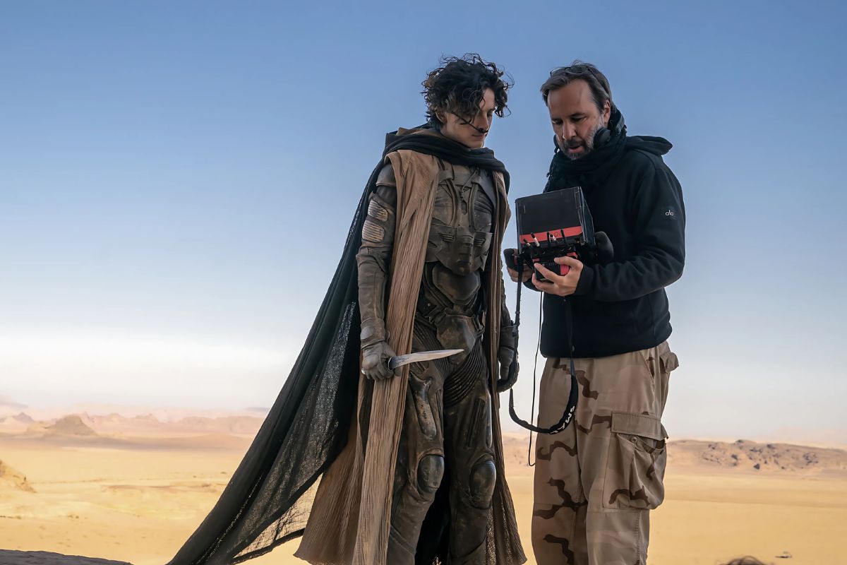 Timothée Chalamet et Denis Villeneuve